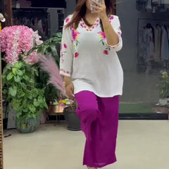 Women’s Trendy Printed Co-Ord Fashion Set