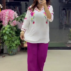 Women’s Trendy Printed Co-Ord Fashion Set