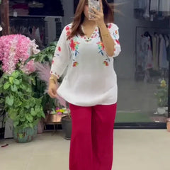 Women’s Trendy Printed Co-Ord Fashion Set