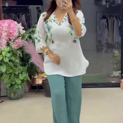Women’s Trendy Printed Co-Ord Fashion Set