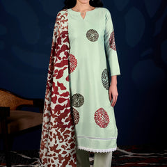 Mint Royale Printed 3-Piece Suit Set for Women