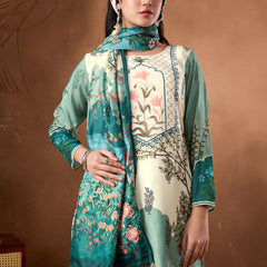 Emerald Garden Printed 3-Piece Suit Set