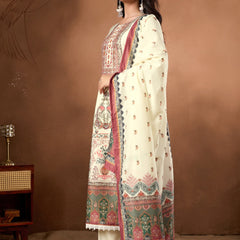 Royal Heritage Floral 3-Piece Suit Set