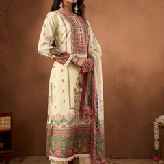 Royal Heritage Floral 3-Piece Suit Set