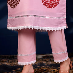 Blush Royale Printed 3-Piece Suit Set