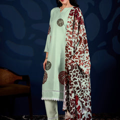 Mint Royale Printed 3-Piece Suit Set for Women