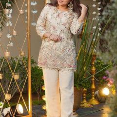Premium French Crepe Embroidered Occasion Set