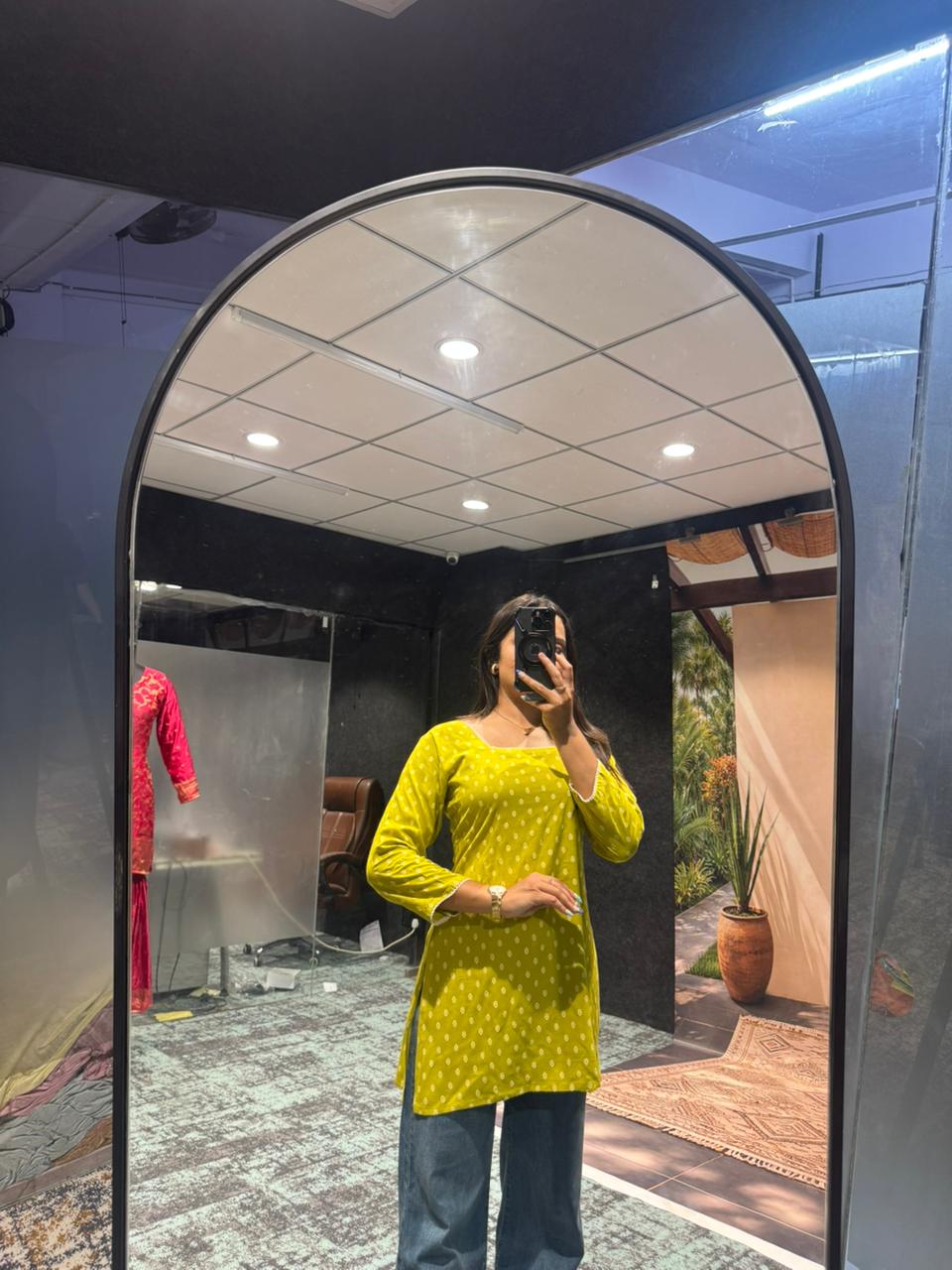 Sunshine Grace  Cotton Tunic