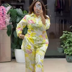 Sunshine Floral Premium Co-Ord Outfit Set