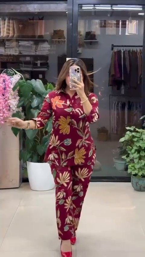 Sunshine Floral Premium Co-Ord Outfit Set