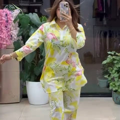 Sunshine Floral Premium Co-Ord Outfit Set