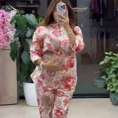 Sunshine Floral Premium Co-Ord Outfit Set