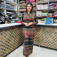 Royal Heritage Designer Printed Co-Ord Set