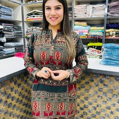 Royal Heritage Designer Printed Co-Ord Set